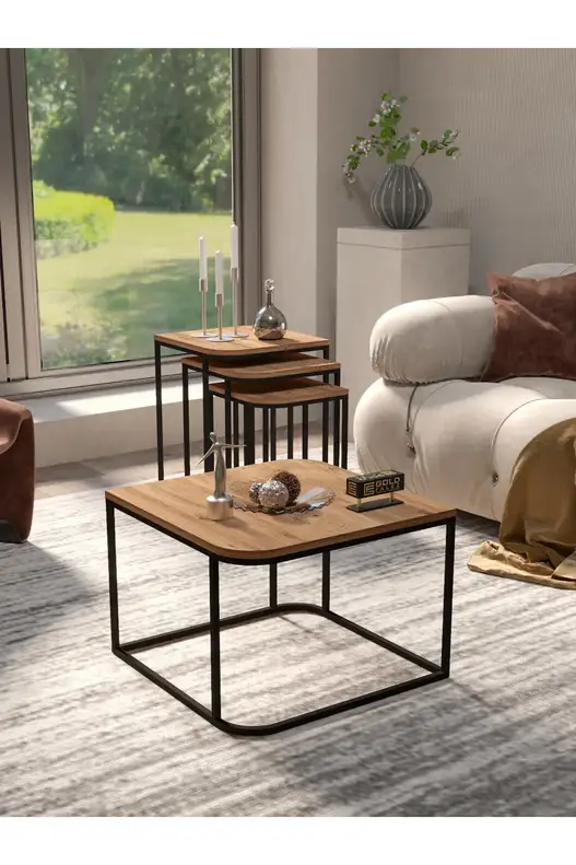 Damla Center and Zigon Coffee Table Set Damla Center and Zigon Coffee Table Set