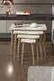 Zigon Coffee Table Wooden 4 Piece Square