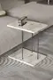 Wheeled Side Table Rectangle