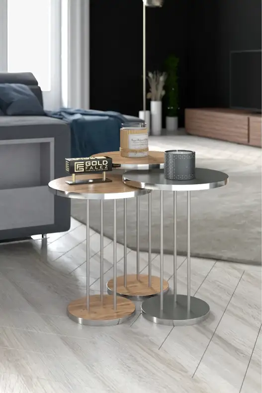 Silver Terra Zigon Coffee Table Silver Terra Zigon Coffee Table