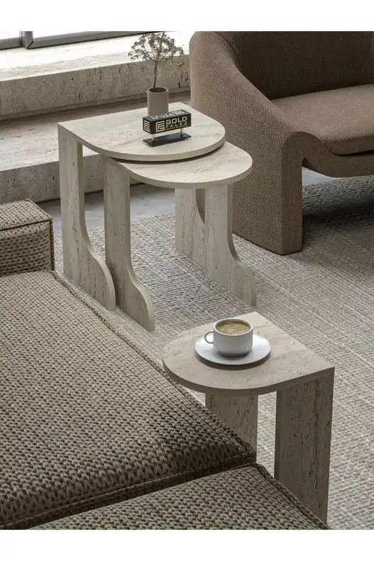 Setro 3 Piece Zigon Coffee Table