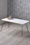 Black Wire Gold Coffee Table Set Square