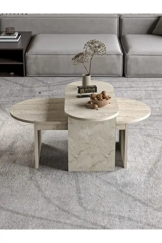 Setro 2 Piece Middle Coffee Table