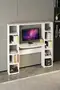 10 Shelves Bookshelf Desk