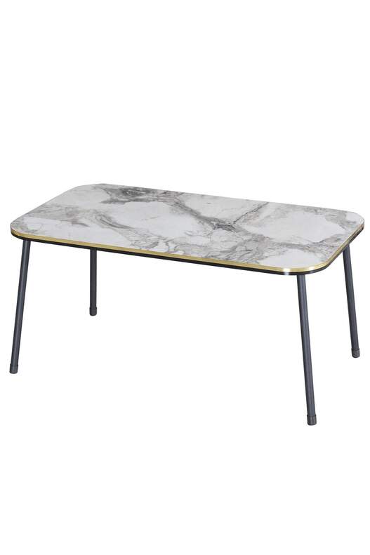 Black Metal Double Gold Coffee Table Set Square Black Metal Double Gold Coffee Table Set Square