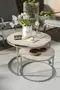 Coffee Table Double Silver Luxury Special