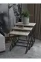 V Lux 3 Piece Zigon Coffee Table