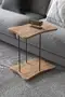 Side Table with Wheels