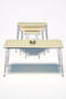 Square Silver Wire Coffee Table Set