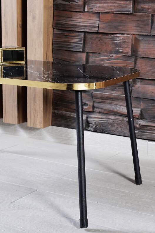 Black Metal Gold Centre Coffee Table Square Black Metal Gold Centre Coffee Table Square