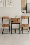 2-Person Kitchen Dining Set with Chairs - 10