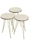 Gold Wire Double Gold Zigon Coffee Table