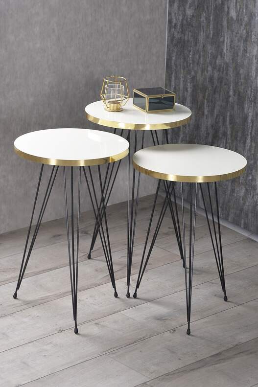 Black Wire Gold Coffee Table Set Square Black Wire Gold Coffee Table Set Square