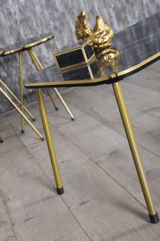 Gold Metal Double Gold Coffee Table Set Square Gold Metal Double Gold Coffee Table Set Square