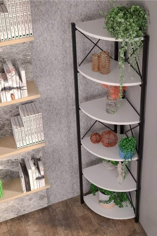 6 Shelves Flower Bookcase 6 Shelves Flower Bookcase