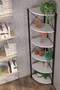 6 Shelves Flower Bookcase