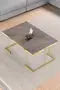 Solo Centre Coffee Table Zigon Coffee Table Gold Set
