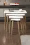 Zigon Coffee Table Wooden 4 Piece Square