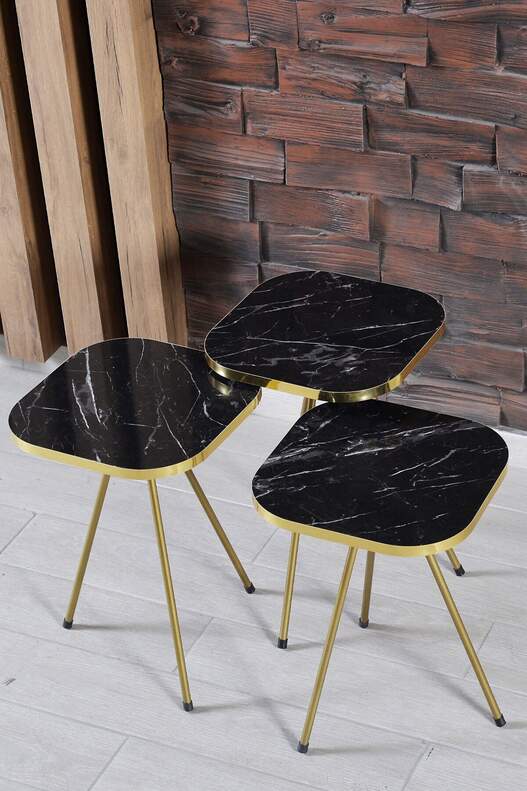Gold Zigon Centre Coffee Table Set 3200 Gold Zigon Centre Coffee Table Set 3200