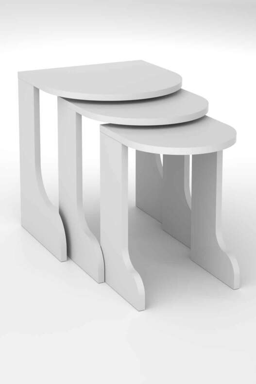 Setro 3 Piece Zigon Coffee Table Setro 3 Piece Zigon Coffee Table