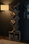 Yaprak Multi-Tier Bookcase - 7