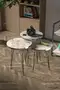 Black Wire Silver Zigon Coffee Table