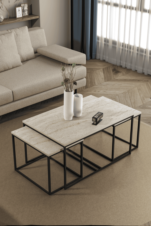 Flora Center and Zigon-Side Table Set