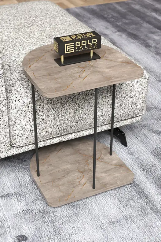 Wheeled Side Table Oval Wheeled Side Table Oval
