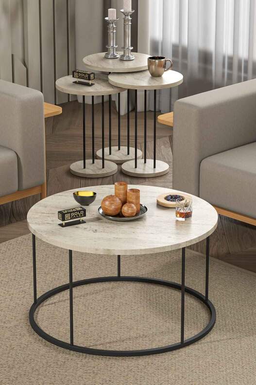 Coffee Table and Zigon Coffee Table Terra Set