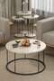 Coffee Table and Zigon Coffee Table Terra Set