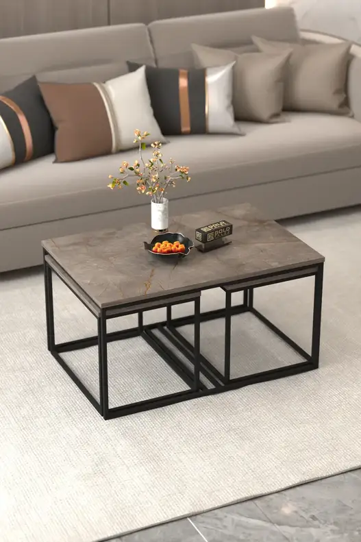 Flora Center and Zigon-Side Table Set Flora Center and Zigon-Side Table Set