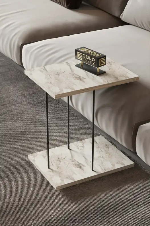 Wheeled Side Table Rectangle Wheeled Side Table Rectangle