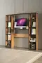 10 Shelves Bookshelf Desk