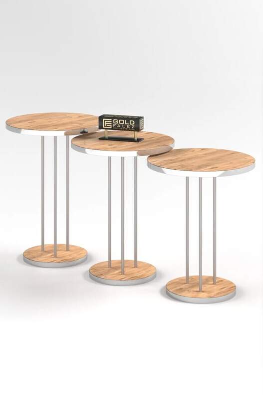 Silver Terra Zigon Coffee Table Silver Terra Zigon Coffee Table