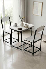 2-Person Kitchen Dining Set with Chairs