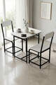2-Person Kitchen Dining Set with Chairs