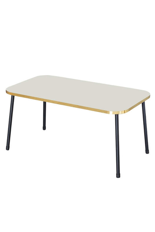 Black Metal Gold Centre Coffee Table Square Black Metal Gold Centre Coffee Table Square
