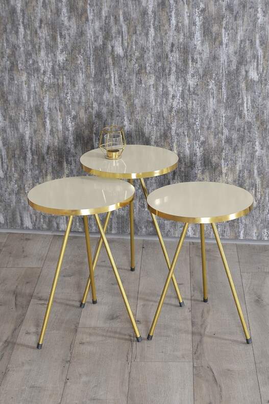 Gold Metal Zigon Coffee Table Gold Metal Zigon Coffee Table