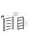 5 Shelf Bookcase