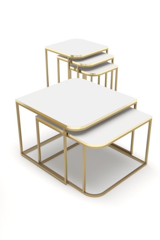 Damla Center and Zigon Coffee Table Set Damla Center and Zigon Coffee Table Set