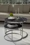 Coffee Table Double Silver Luxury Special