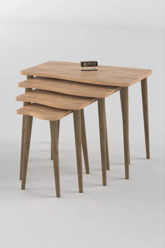 Zigon Coffee Table Wooden 4 Piece Square Zigon Coffee Table Wooden 4 Piece Square