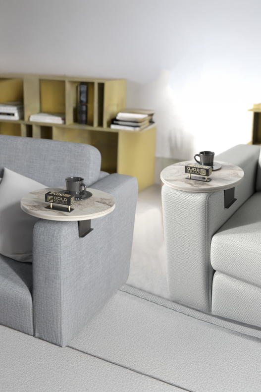 Decorative Double (2 pcs.) Side Table Round Decorative Double (2 pcs.) Side Table Round