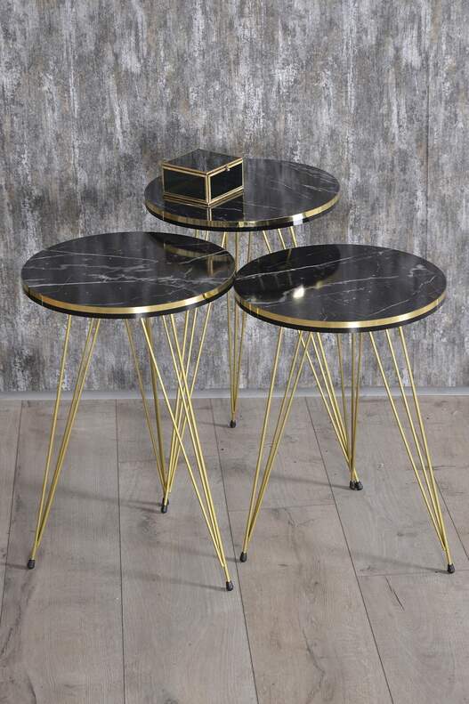 Gold Wire Double Gold Coffee Table Set Ellipse Gold Wire Double Gold Coffee Table Set Ellipse