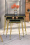 Gold Wire Double Gold Square Zigon Coffee Table