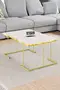 Solo Centre Coffee Table Zigon Coffee Table Gold Set
