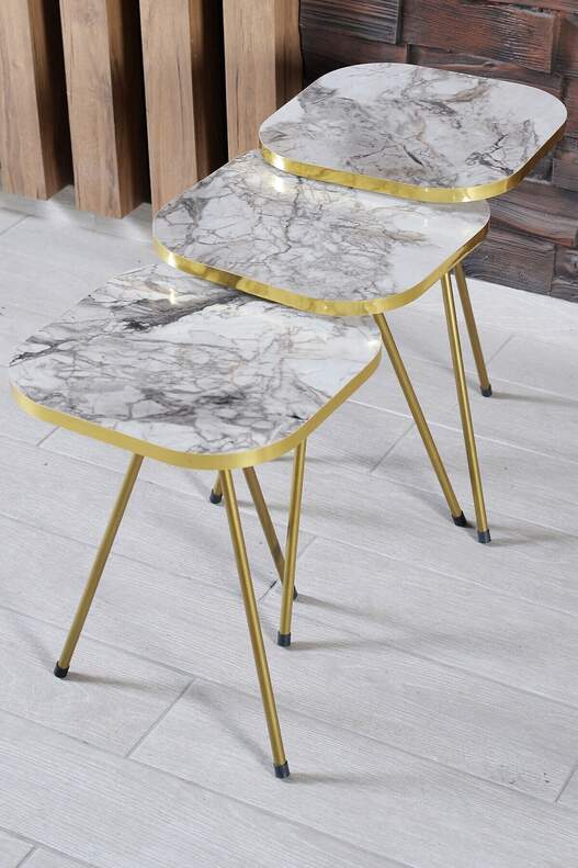 Gold Zigon Centre Coffee Table Set 3200 Gold Zigon Centre Coffee Table Set 3200