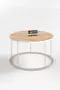 Coffee Table and Zigon Coffee Table Terra Set Silver