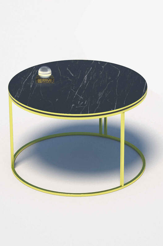 Middle Coffee Table Single Gold Luxury Special Middle Coffee Table Single Gold Luxury Special