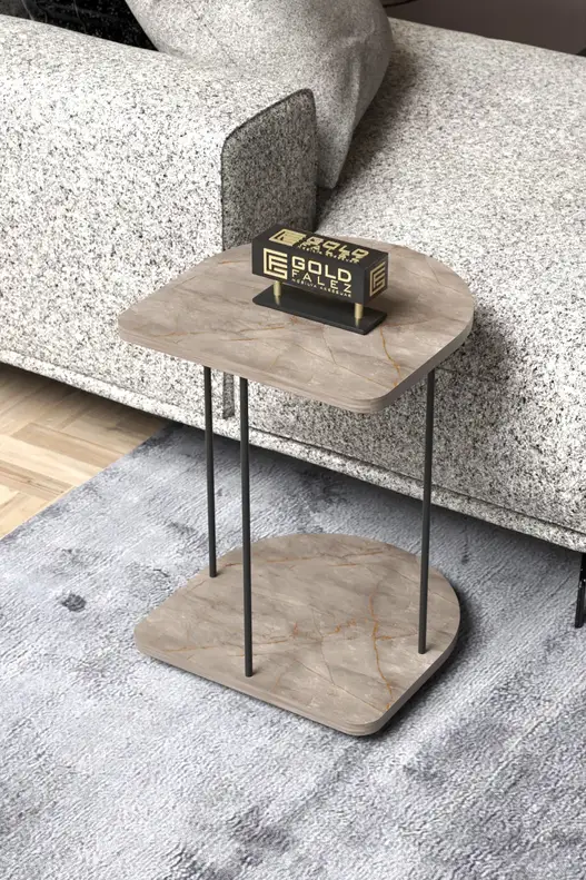 Wheeled Side Table Oval Wheeled Side Table Oval